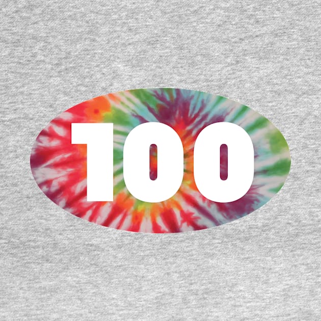 100 Mile Ultramarathon Tie Dye Ultra by PodDesignShop